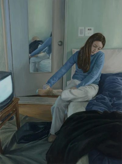 GARN - #sztuka #art #malarstwo #obrazy autor: Dongwook Suh | TV Watches Me | 2023 | O...