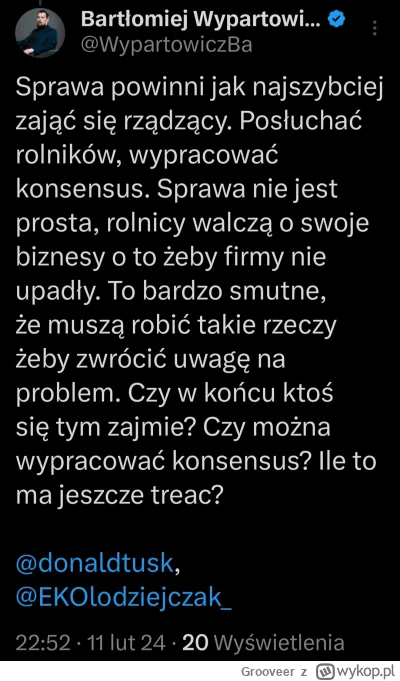 Grooveer - #ukraina #polska #rolnictwo #polityka