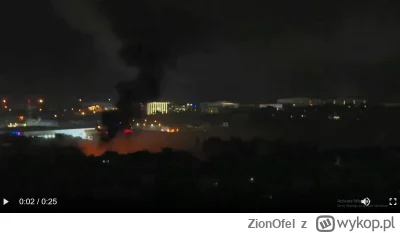 ZionOfel - IDF właśnie zaatakowały rakietami cele znajdujące się zaledwie kilka metró...