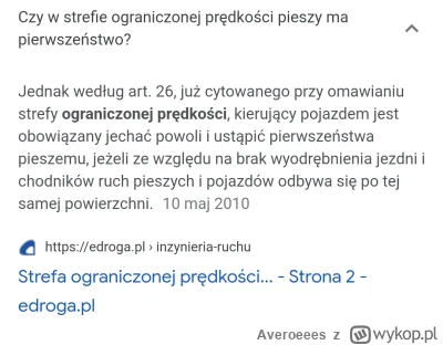 Averoeees - @radziol88: spytam o jeszcze jedna sytuację. Czy w strefie ograniczonej p...