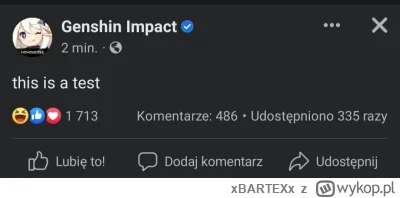 xBARTEXx - Chińczycy też testują na produkcji 

#2jednostkowe0integracyjnych #genshin...