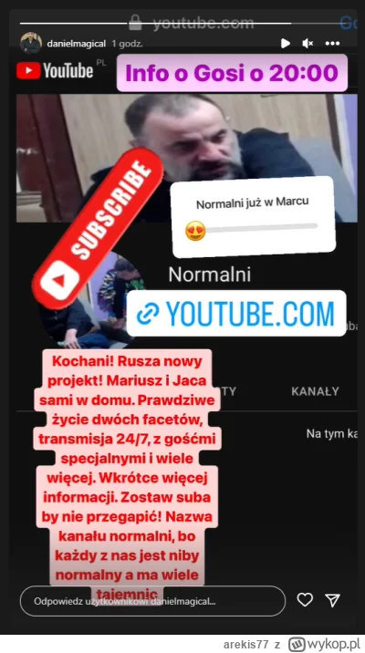 arekis77 - Prawdziwe życie dwóch facetów XD
To jak ten projekt ewoluował to przerosło...