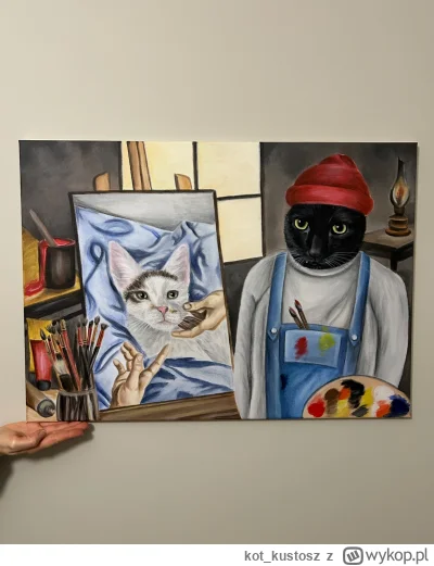 kotkustosz - Namalowałam kota, który namalował kota ʕ•ᴥ•ʔ #chwalesie
Zdjęcia modeli w...