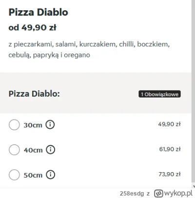 258esdg - #krakow #pizzaportal #pizza to już leciimy prawie pod 100zł za placka