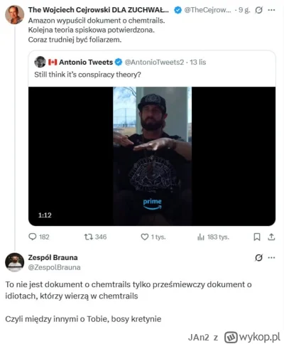 JAn2 - Rozniósł go jak gnój po polu

#neuropa #4konserwy #cejrowski #foliarze #bekazp...