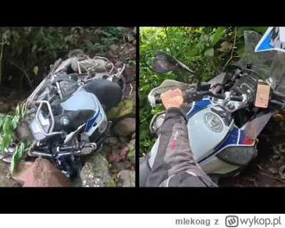 mlekoag - Chwila nieuwagi i wracasz z dżungli bez motocykla ;-)

#motocykle