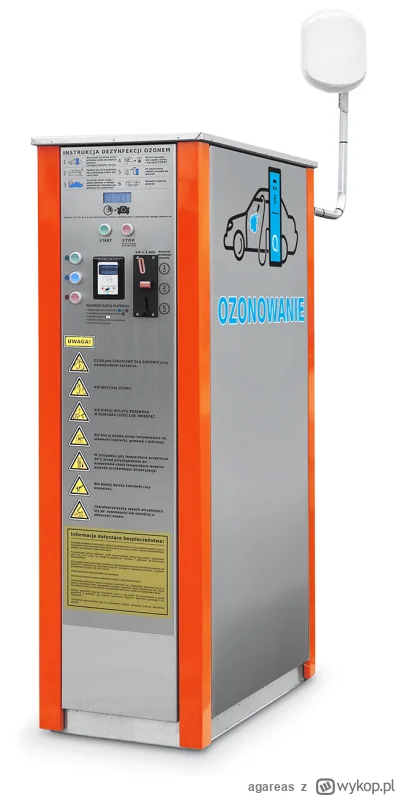agareas - Korzystał ktoś kiedyś z takiego stacjonarnego ozonatora myjni? 
Warto? Czy ...