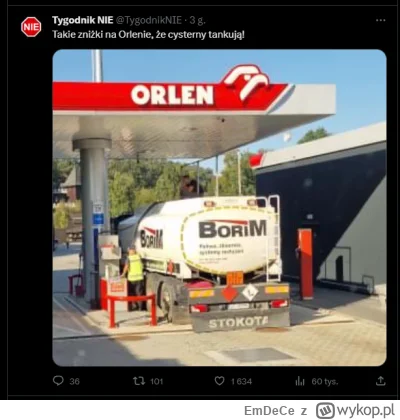 EmDeCe - #orlen #bekazpisu #bekazprawakow #humorobrazkowy #tygodniknie #twitter