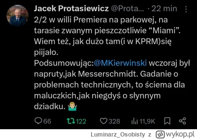 Luminarz_Osobisty - Protasiewicz strikes again - MIAMI XD 

#po #ko #bekazlewactwa #k...
