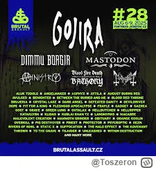 Toszeron - #muzyka #metal #festiwale 

Jadę w tym roku pierwszy raz na Brutal Assault...
