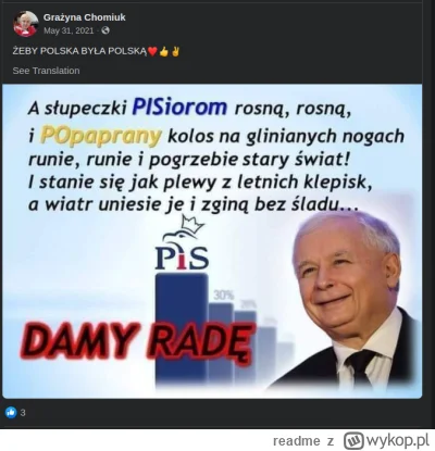 readme - PiS nie ma wyborców, tylko wyznawców. Jest to organizacja na pograniczu part...