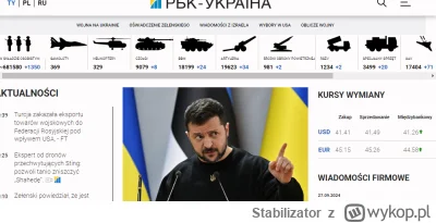 Stabilizator - aktualne potężne  straty rosji

#ukraina #rosja #wojna