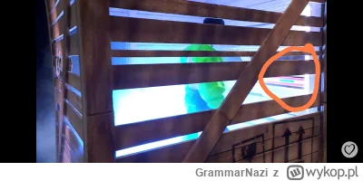 GrammarNazi - Zoba stasiu, jak będziesz chcial wylyźć z paletuw to tutej jebnij 

#eu...