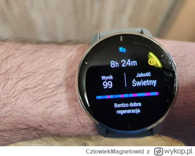 CzlowiekMagnetowid - Zrobiłem życiówkę w spanku #chwalesie #garmin #zdrowie
