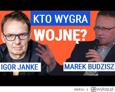 aleksc - Dobra dyskusja a nawet kłótnia:
Igor Janke - reprezentuje tu przeciętnego wy...