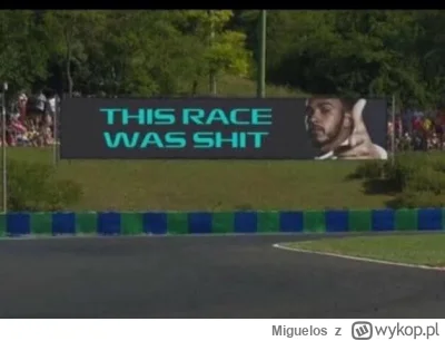 Miguelos - Wrzucam już, nie ma co czekać do końca 
#f1