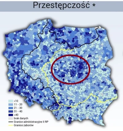 czykoniemnieslysza - A z mapy przestępczości można wyczytać, że akurat na tym obszarz...