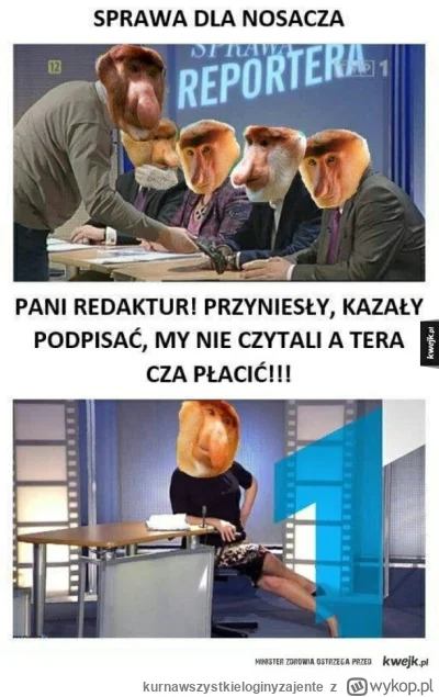 kurnawszystkieloginyzajente - @koyto: Słaby przykład. Sam się prosił.
Podpisał kontra...