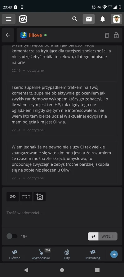 M.....i - @liliove:  cos wycialem lub pominąłem?