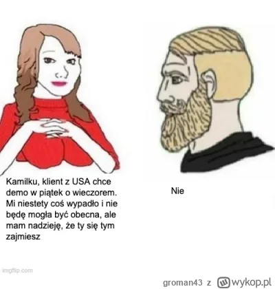 groman43 - Programiści na B2B jebiący demo dla klienta z USA w piątek wieczorem to sł...
