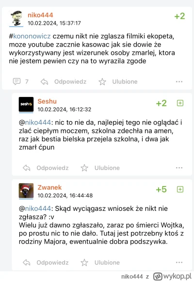 niko444 - @DoktorWojna taaa taki wykop bohaterski jak pisałem żeby zglsszac lateksow ...