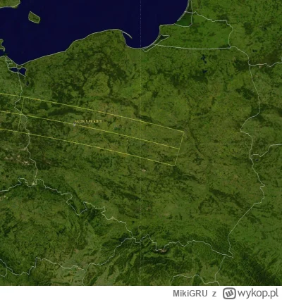 MikiGRU - Pas na którym mogły spaść szczątki rakiety piżma 

Fajnie że coś nam spada ...