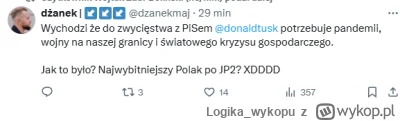 Logika_wykopu - @Promilus: Powiedzmy sobie szczerze. To, że Tusk odzyskał władzę to z...