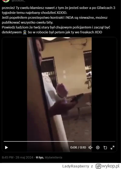 LadyRaspberry - Nie wiem, może trzeba wysłać maila do polskiej policji z zapytaniem s...