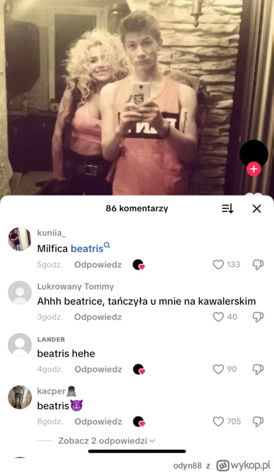 odyn88 - Nie wiedziałem, że już nawet normictwo z tiktoka zna temat xd

#famemma