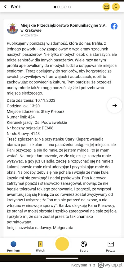 Kopytnik_1 - #przegryw #przegrywpo30tce #starzyludzie #chamstwo #polska #krakow #tran...