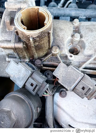 grzesiek23Gda - Powinien być taki spocony? Kontrolka oleju pomarańczowa co jakiś czas...