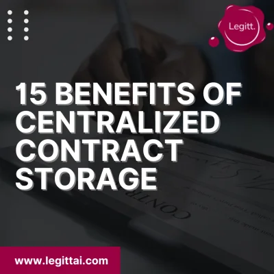 chester-hunt - Discover the game-changing benefits of centralized contract storage! �...