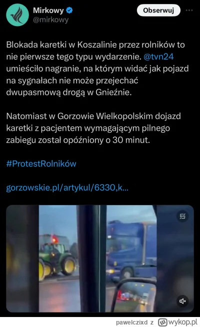 pawelczixd - A służby nadal będą patrzeć na to z boku bo nie można zdenerwować rolasó...