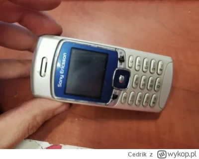 Cedrik - Będzie #nostalgia - moja pierwsza komórka. Sony Ericson T230. Kupiłem w gimn...