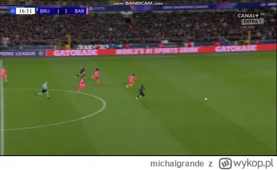 michalgrande - #golgif #mecz #ligamistrzow #fcbarcelona
Club Brugge 2-1 Barcelona, Fo...