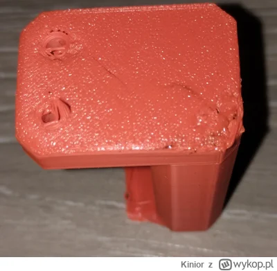 Kinior - Mirki #druk3d #drukarki3d czemu mój wydruk odkleja się od stołu i robi się t...