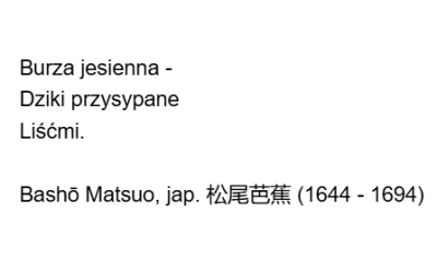 itakisiak - #haiku #literatura #poezja #japonia #jesien #przyroda #dziendobry