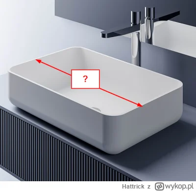 Hattrick - Mirki jaka szerokość umywalki nablatowej jest w porządku? 60cm to minimum ...