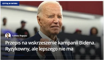 getin - w pierwszym momencie przeczytałem: przepis na wskrzeszenie bidena, myślę, jak...