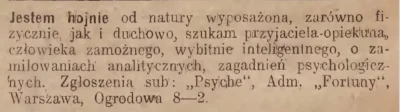 szambo7888 - 1924 czy 2024 - nie ma znaczenia- chcesz lekko stuknięta studiująca psyc...