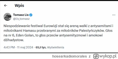 hosearkadiomorales - #eurowizja xd