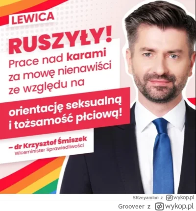 Grooveer - Będzie uśmiechnięta Polska i mokry sen lewaków spełni się.
#polityka #sejm...
