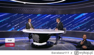 Barabasz111 - Krzysztof Bosak, lider Konfederacji, jest właśnie gościem rozmowy 1 na ...
