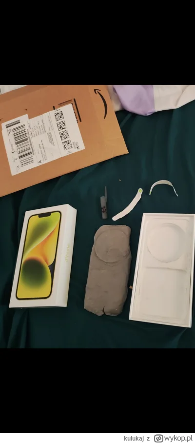 kulukaj - Zamówiłem przez Amazon iPhone 14 żółty. Sprzedawca Amazon wysyła Amazon w p...