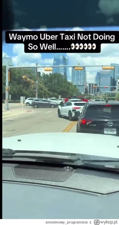 anonimowyprogramista - Waymo głupieje przed wjazdem na skrzyżowanie.
źródło: https:/...