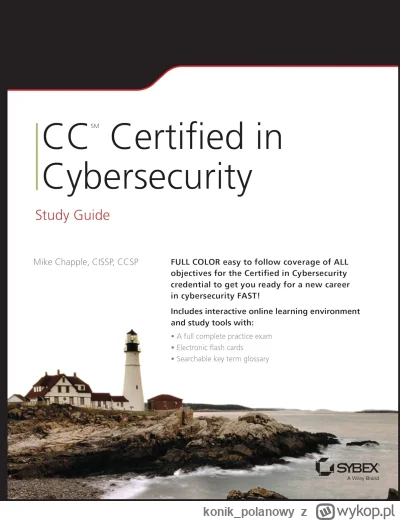 konik_polanowy - 421 + 1 = 422

Tytuł: CC Certified in Cybersecurity
Autor: Mike Chap...