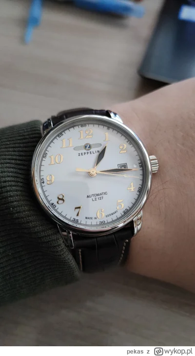 pekas - #kontrolanadgarstkow #zegarki #watchboners #zeppelin 

Ładny zegarek sobie ku...