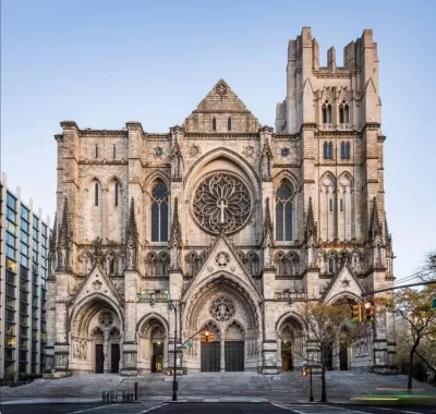 Loskamilos1 - Katedra św. Jana w Nowym Jorku to przykład cudu architektury, który wci...