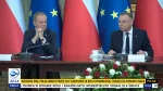 Kielek96 - Mina Premiera Donalda Tuska, gdy Prezydent Andrzej Duda mu tłumaczy, że na...