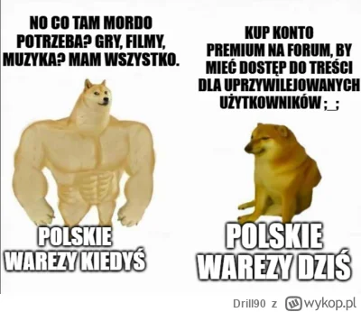 Drill90 - "Kup konto premium, aby mieć dostęp do strefy download" ( ͡° ͜ʖ ͡°)

#pirat...